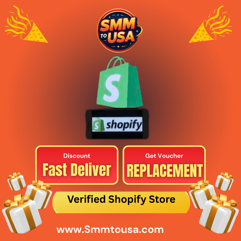 Pre-Activated Verified Shopify Store